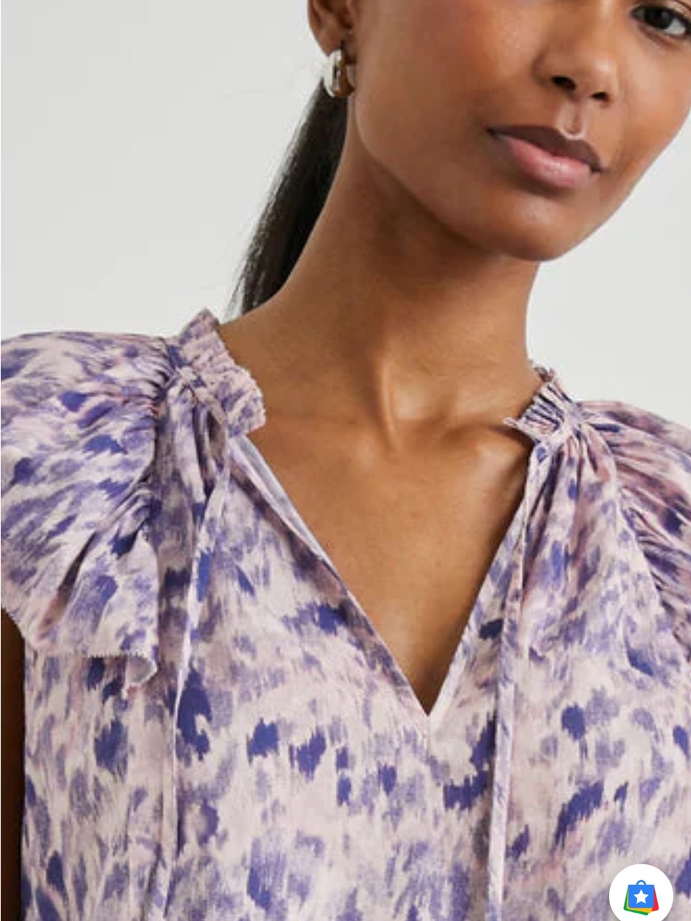 Rails Karysa Ikat Pink Purple Tank Cotton XL